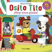 Portada Osito Tito. ¡Hoy toca pizza!