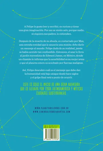 Contraportada El Mensajero de Agartha 1 - Zombis