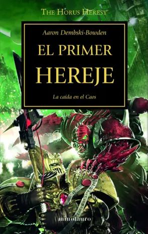 Portada The Horus Heresy nº 14/54 El primer hereje