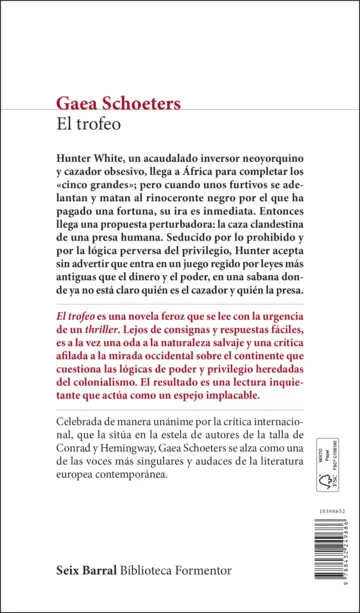 Contraportada El trofeo
