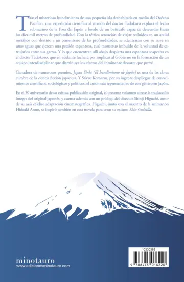 Contraportada Japan Sinks