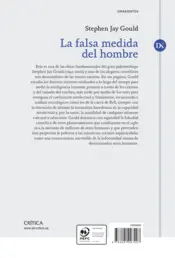 Miniatura contraportada La falsa medida del hombre