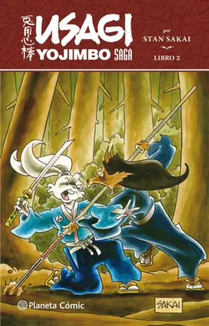 Portada Usagi Yojimbo Saga nº 02