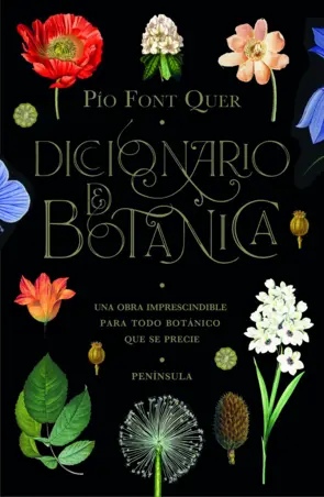 Portada Diccionario de botánica