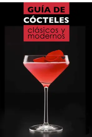 Portada Guía de cócteles clásicos y modernos
