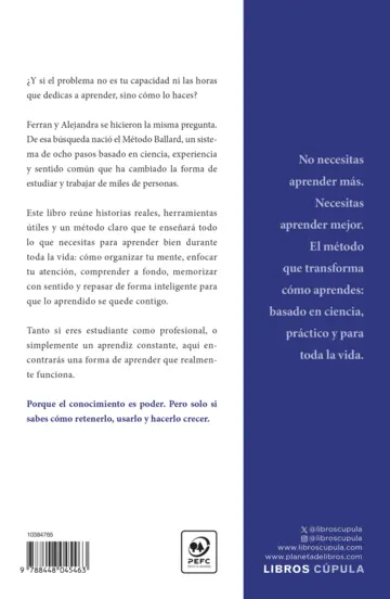 Contraportada Aprender con estrategia