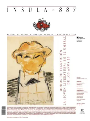 Portada Modos de transición. La "joven literatura" en el umbral de los años 30