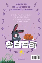 Miniatura contraportada Aprende a leer con Las Fantasticotas 9. Elena monta una verbena