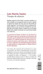 Miniatura contraportada Tiempo de silencio