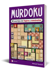 Miniatura portada 3d Murdoku: 80 acertijos de lógica y asesinatos
