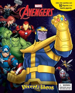 Portada MARVEL AVENGERS INFINITY  DIVERTI-LIBROS
