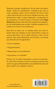 Miniatura contraportada Como aprender a escribir
