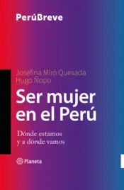 Portada Ser mujer en el Perú