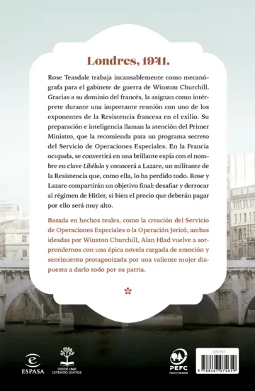 Contraportada La libélula