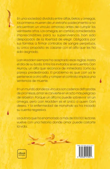 Contraportada Hanahaki Disease