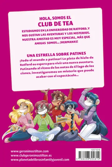 Contraportada Una estrella sobre patines