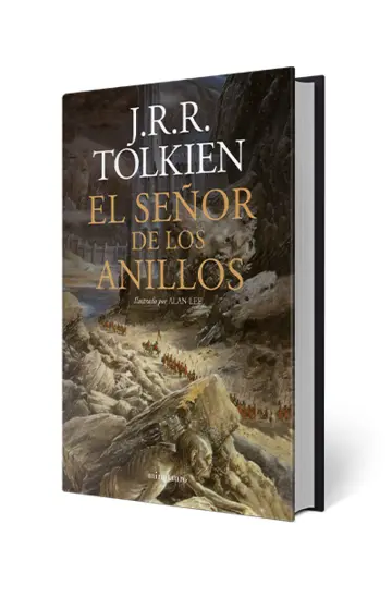 Portada El Señor de los Anillos (NE). Ilustrado por Alan Lee
