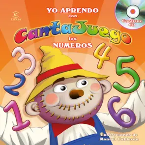 Portada Los números + CD (Yo aprendo con cantajuego