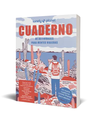 Portada Cuaderno de actividades para mentes viajeras. Vol. 2