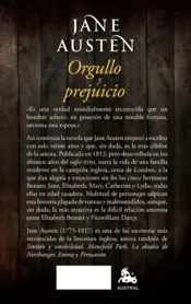 Miniatura contraportada Orgullo y prejuicio