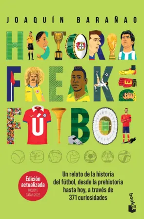 Portada Historia freak del fútbol