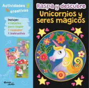 Portada Raspa y descubre - Unicornios y seres mágicos