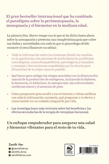 Contraportada La nueva menopausia