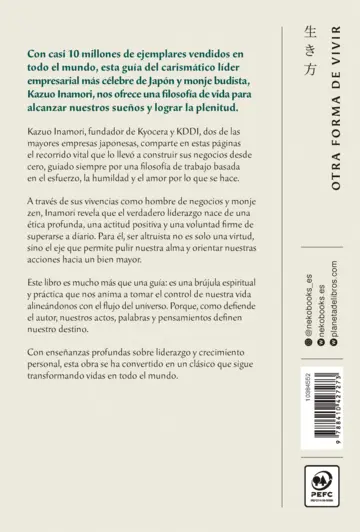 Contraportada Otra forma de vivir