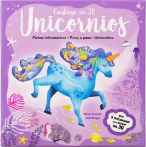 Portada Construye en 3D unicornios (SD)