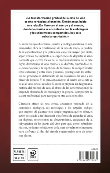 Contraportada Qué es beber