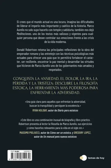 Contraportada Piensa como un emperador romano