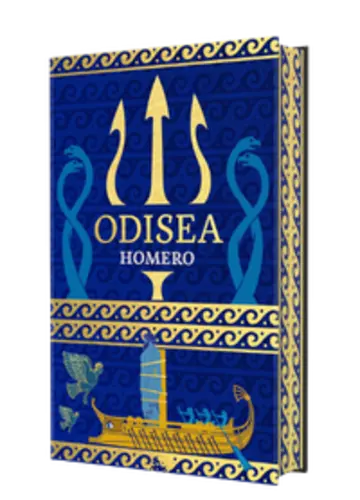 Portada Odisea. Edición limitada con cantos decorados