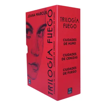 Contraportada Pack Trilogía Fuego