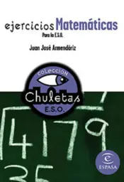 Portada Ejercicios matemáticas para la ESO