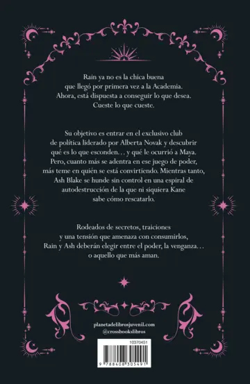 Contraportada La Academia 2. Aurora