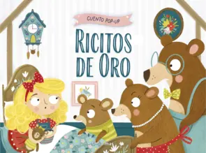 Portada Ricitos de Oro. Cuento pop-up