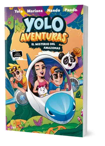 Portada Yolo Aventuras 2. El misterio del Amazonas
