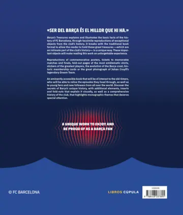 Contraportada Barça's Treasures