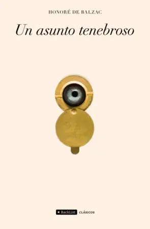Portada Un asunto tenebroso