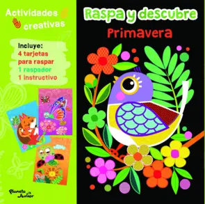 Portada Raspa y descubre: PRIMAVERA