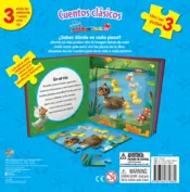 Miniatura contraportada Cuentos Clásicos. Mi primer libro de rompecabezas