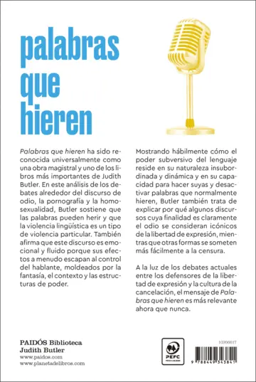 Contraportada Palabras que hieren