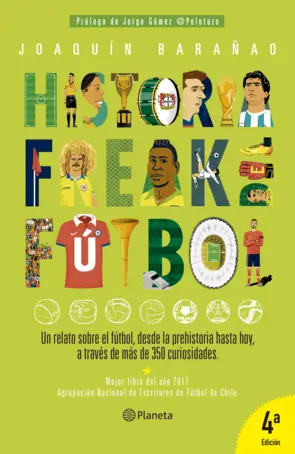Portada Historia freak del fútbol