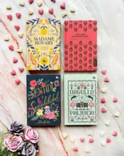 Portada Madame Bovary. Edición limitada con cantos decorados 2