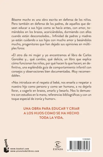 Contraportada Bésame mucho