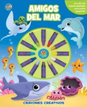 Portada Amigos del mar crayones creativos