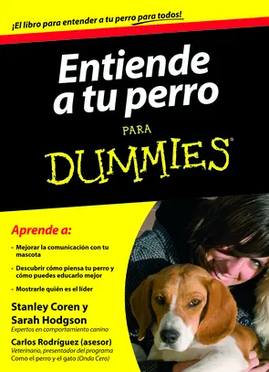 Portada Dummies. Entiende a tu perro