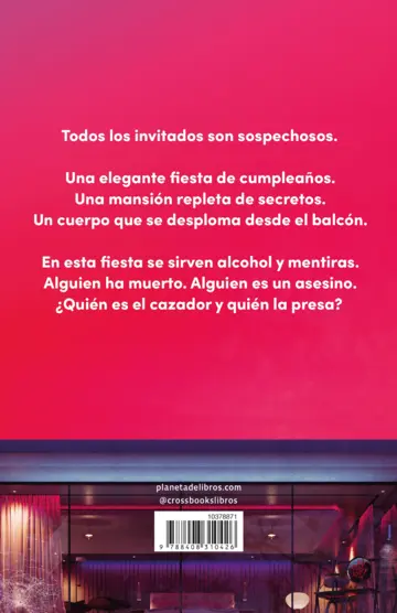 Contraportada Fiesta de mentiras