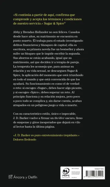 Contraportada A puerta cerrada