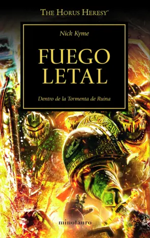 Portada The Horus Heresy nº 32/54 Fuego letal